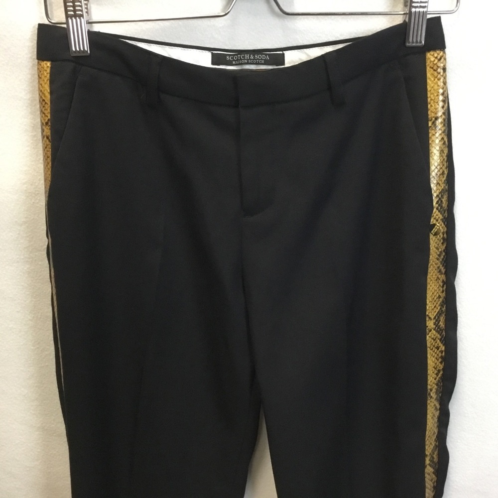 Scotch & Soda Side Stripe Snake Tuxedo Trouser Pa… - image 3